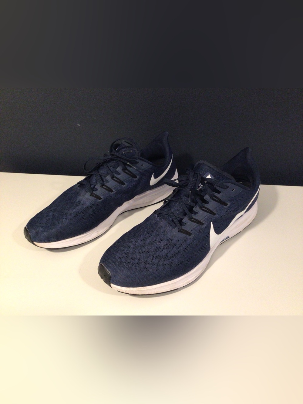 Nike Zoom Pegasus 36 Navy Blue Size 17    Men’s.